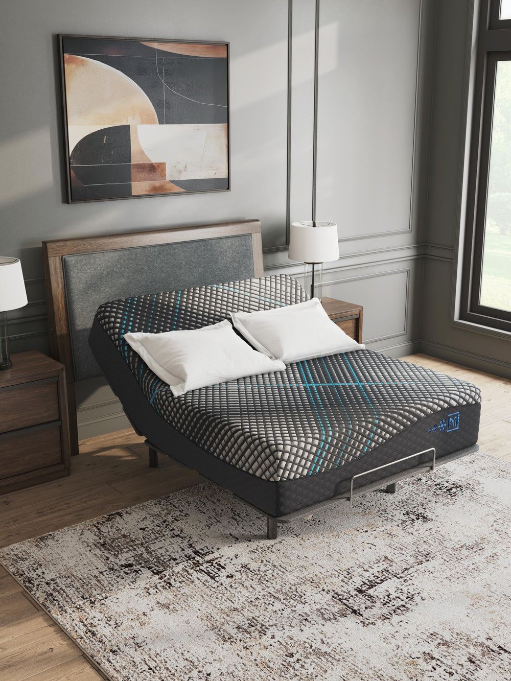 Millennium 2.0 Foam 14 Inch Queen Mattress - Black (9)