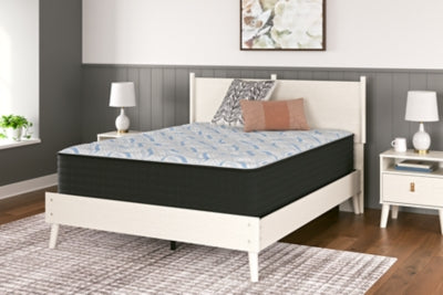 Elite Springs Plush Twin Mattress - Gray