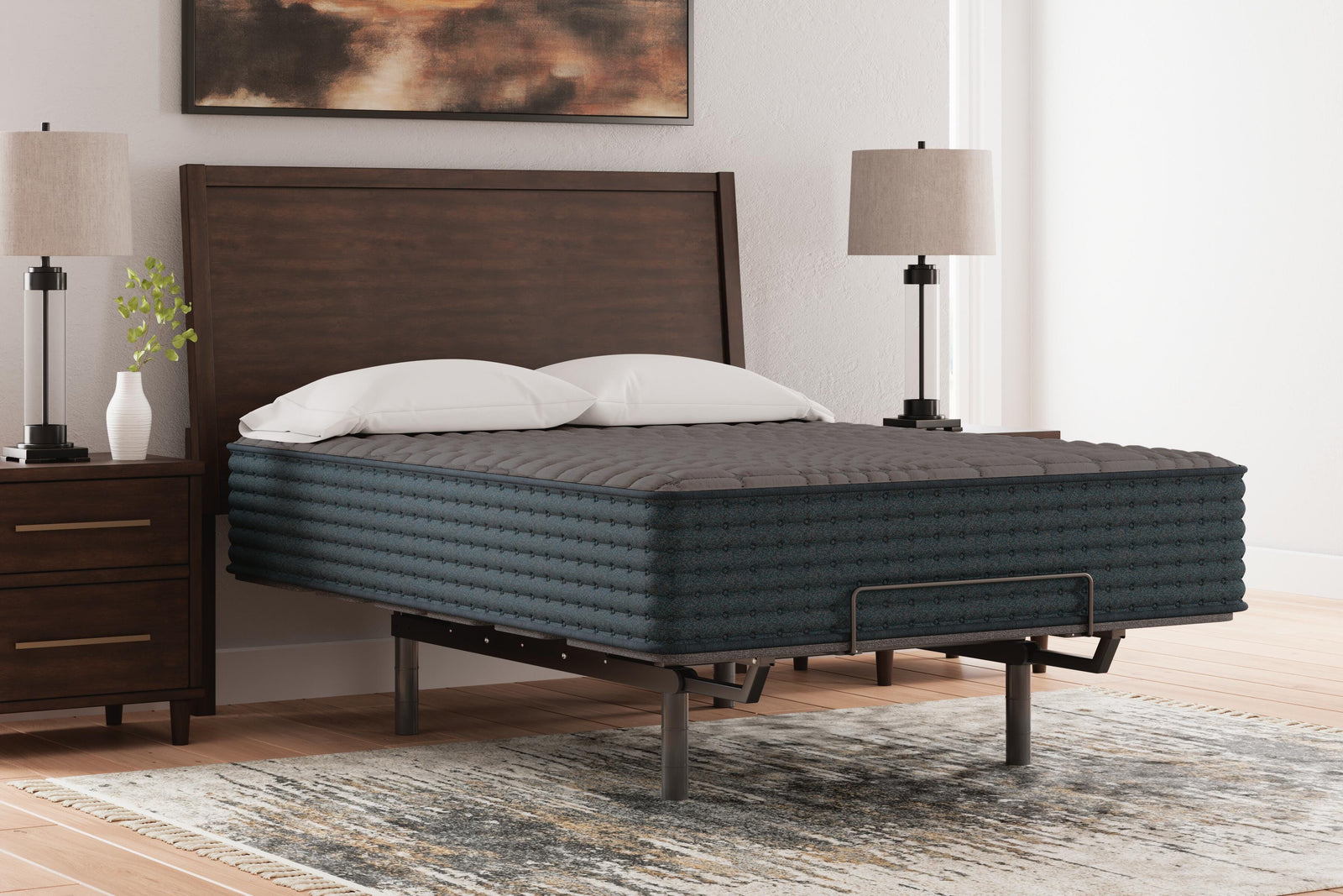 Gray 1200 Hybrid King Mattress - Gray (2)
