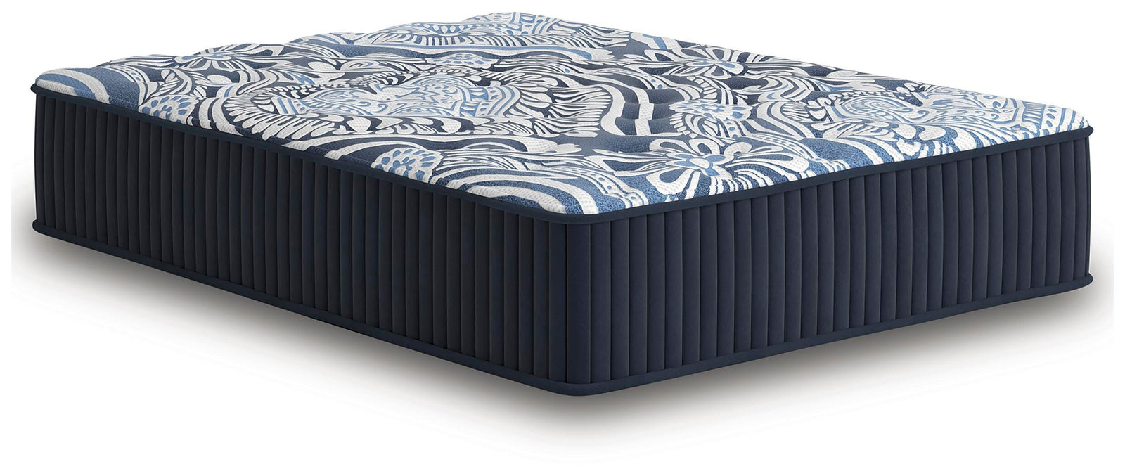 Firm Luxe 2.0 Queen Mattress - Blue (1)