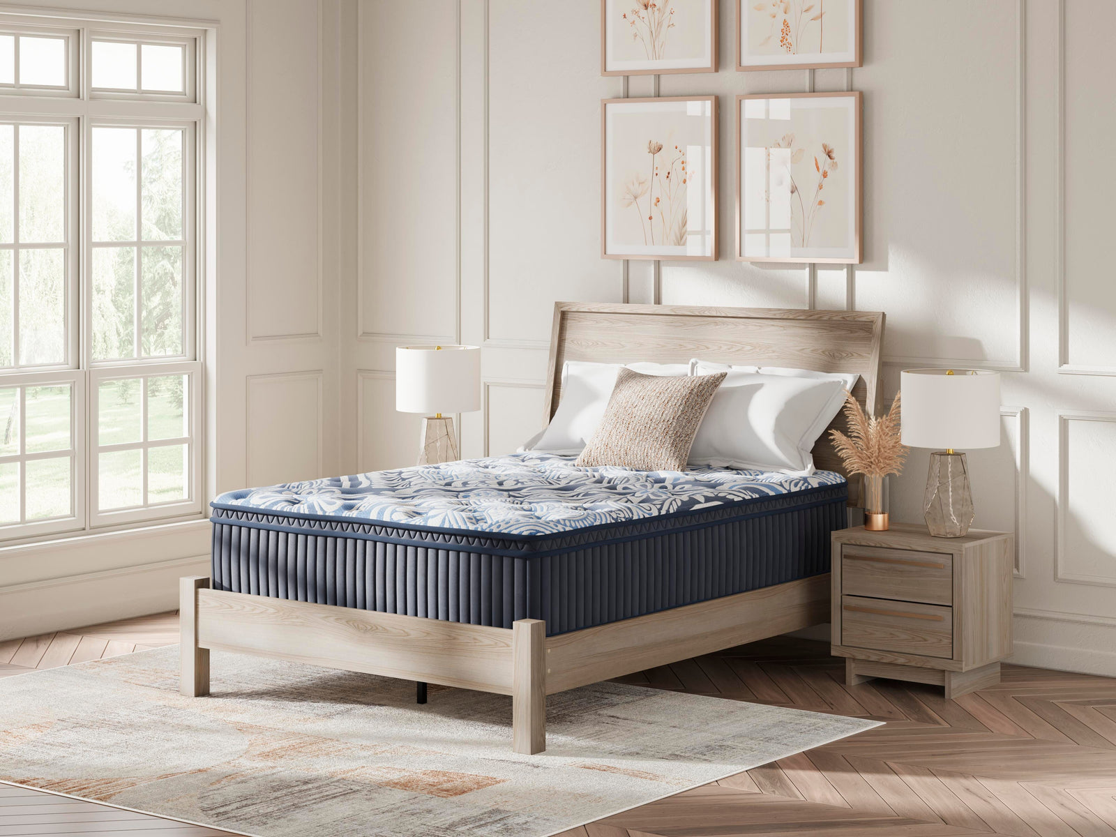 Plush Luxe 2.0 Queen Mattress - Blue (2)