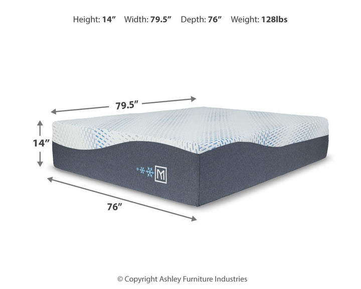 Millennium Luxury Gel Memory Foam King Mattress - White (3)