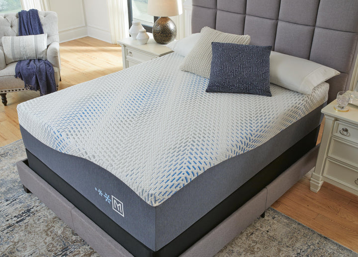 Millennium Cushion Firm Gel Memory Foam Hybrid California King Mattress - White (6)