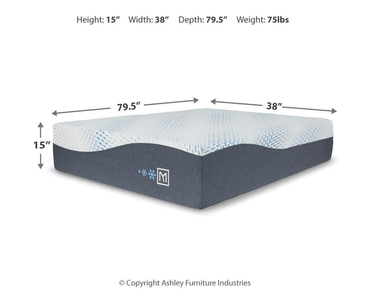 Millennium Luxury Plush Gel Latex Hybrid Twin XL Mattress - White (3)