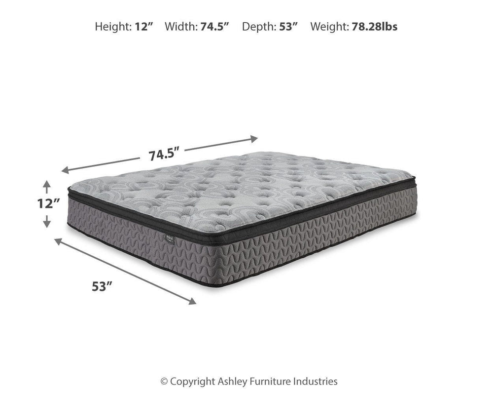 Augusta2 Full Mattress - Gray (6)