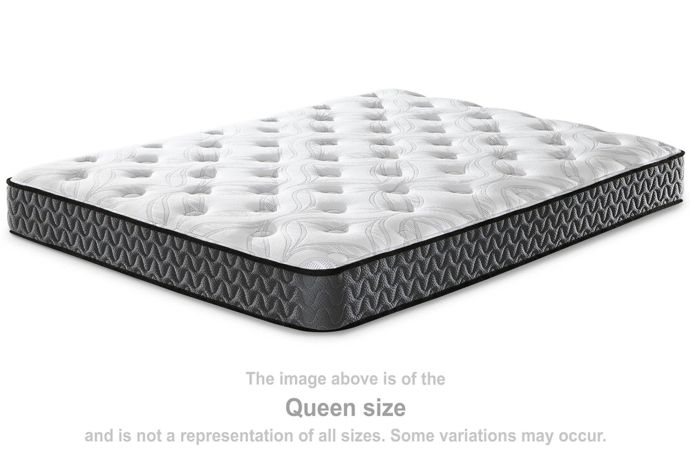 8 Inch Bonnell Hybrid Full Mattress - White (1)
