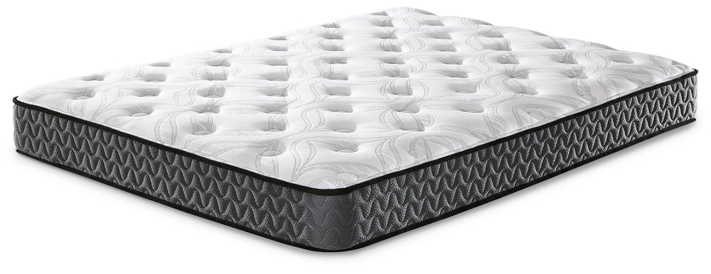 8 Inch Bonnell Hybrid Queen Mattress - White (1)