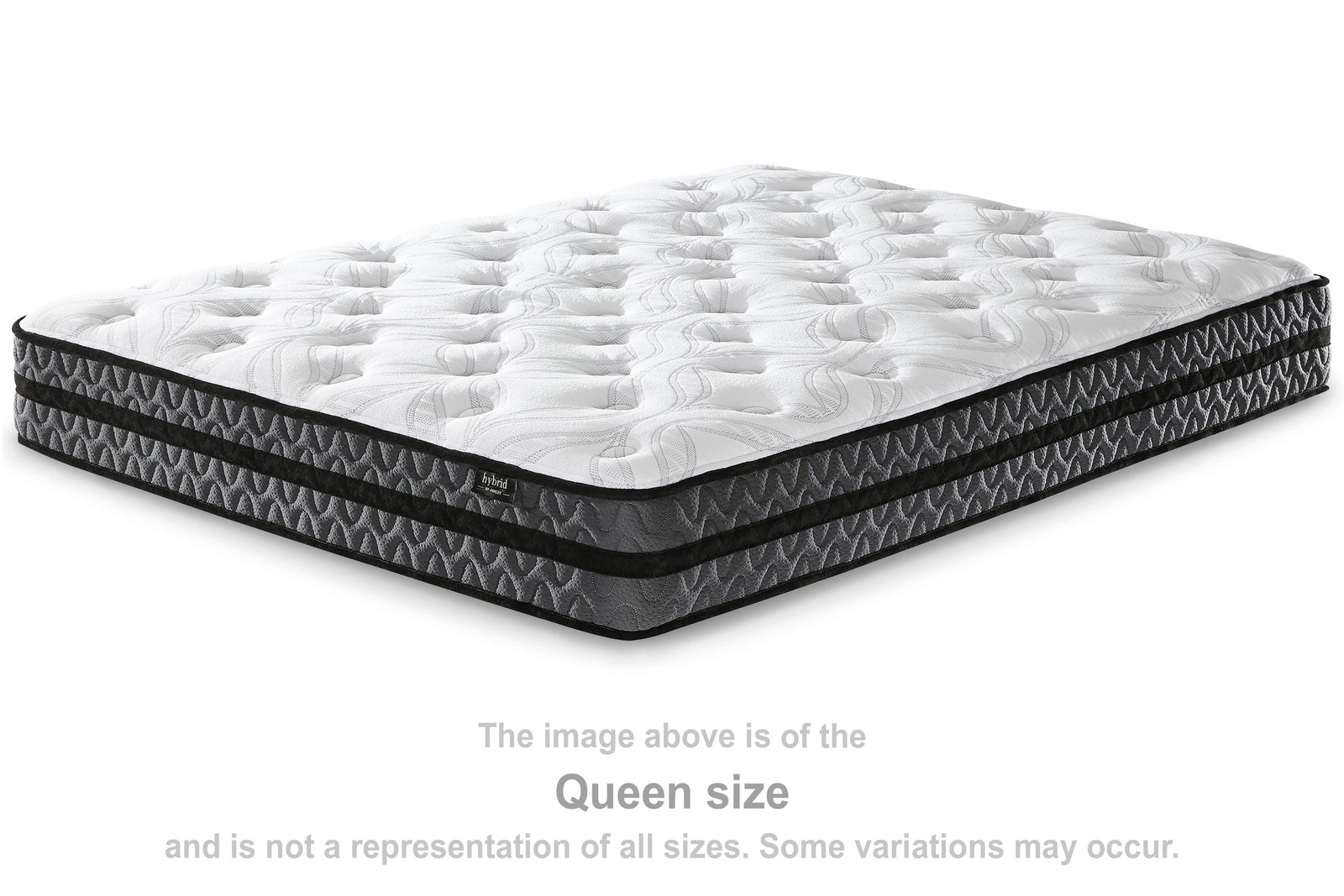 10 Inch Pocketed Hybrid Full Mattress - White (1)
