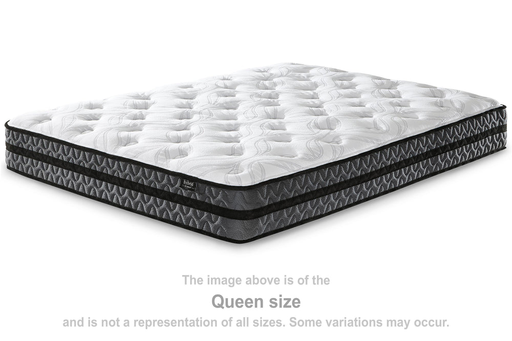 10 Inch Pocketed Hybrid Full Mattress - White (1)