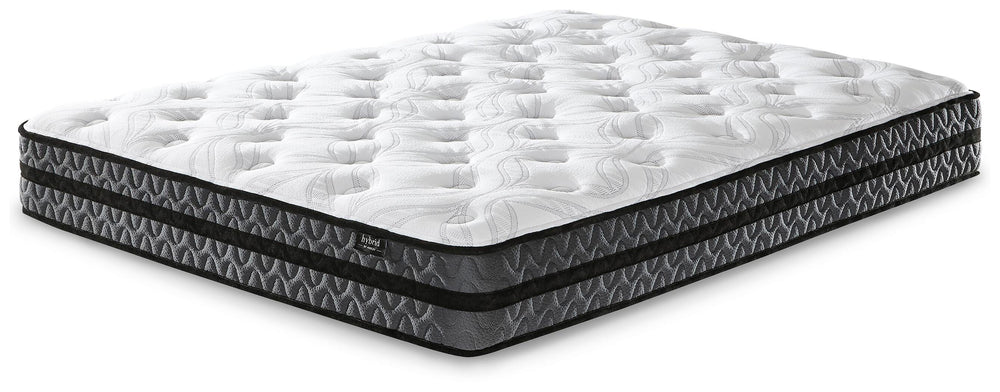 10 Inch Pocketed Hybrid Queen Mattress - White (1)