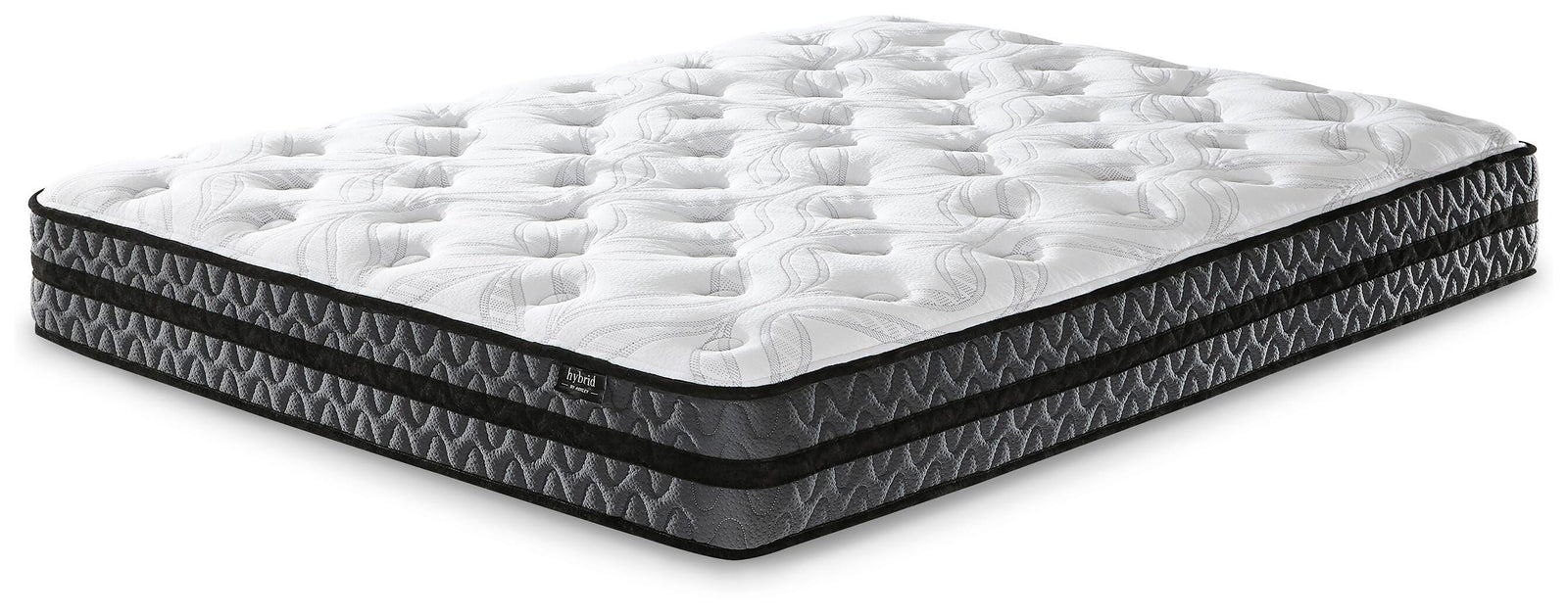 10 Inch Pocketed Hybrid California King Mattress - White (1)