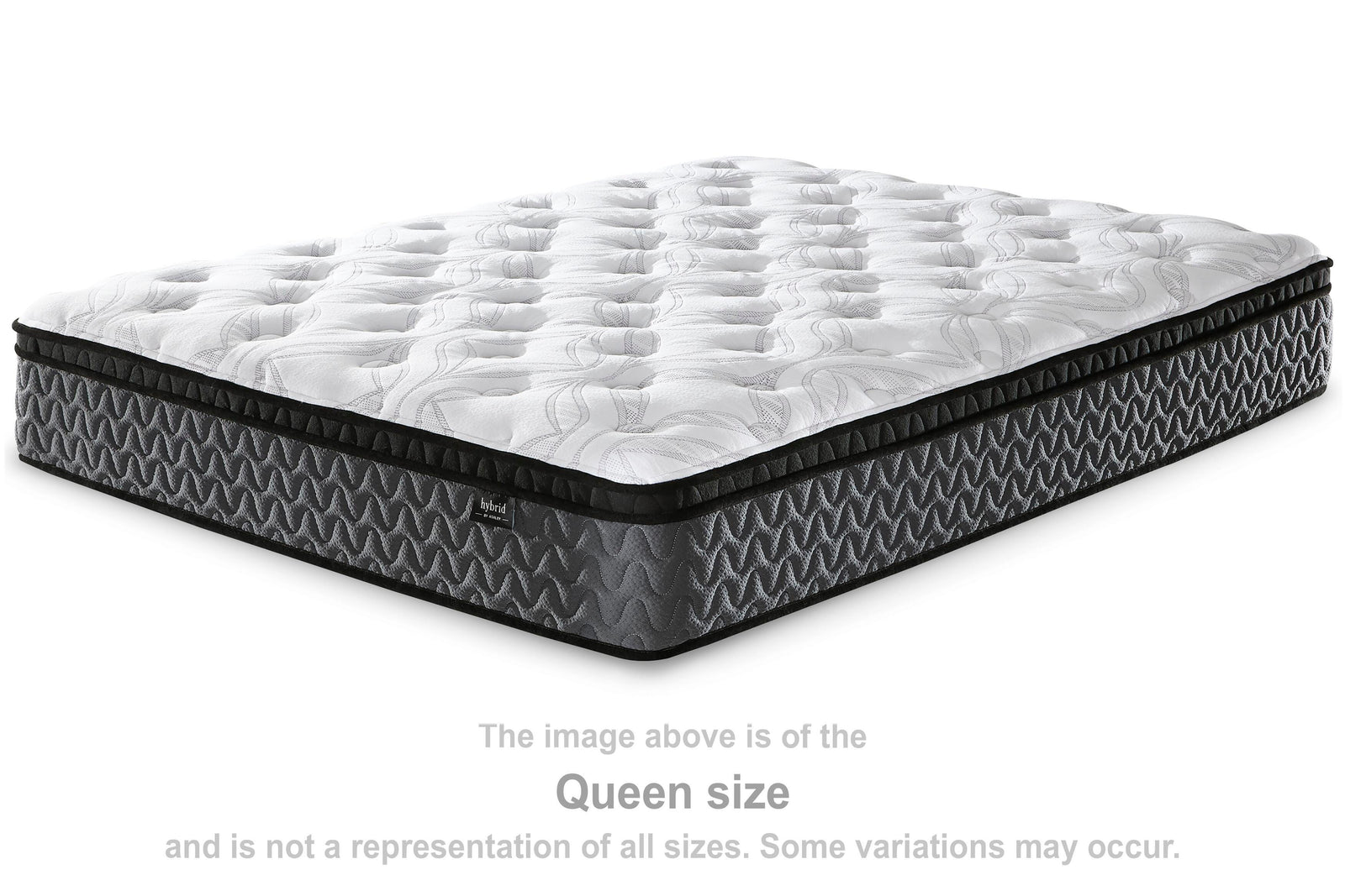 12 Inch Pocketed Hybrid Full Mattress - White (1)