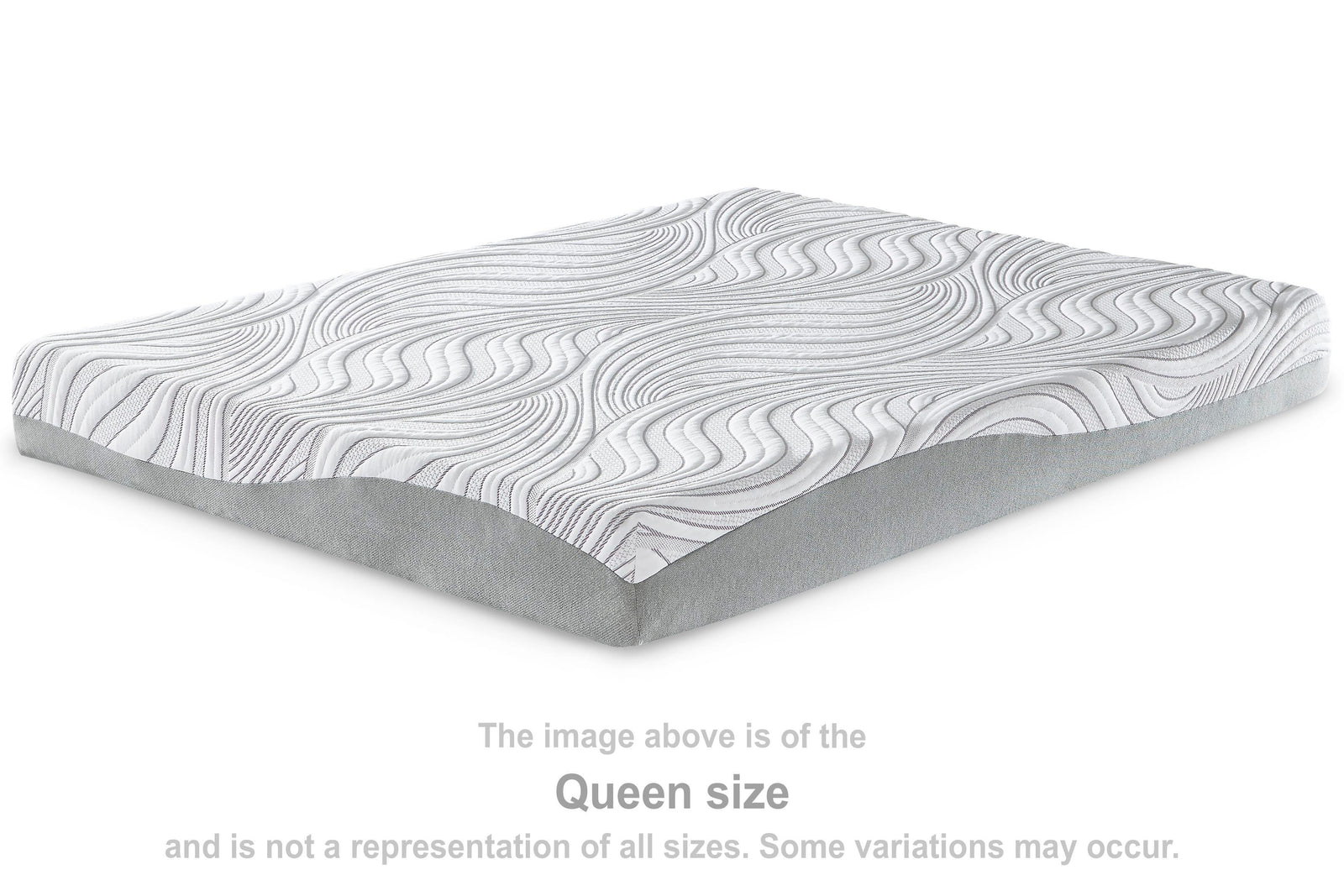8 Inch Memory Foam Full Mattress - White (1)