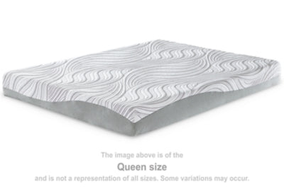 8 Inch Memory Foam Full Mattress - White - White