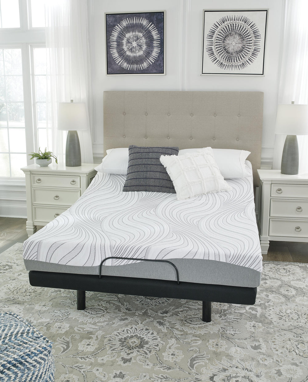 8 Inch Memory Foam California King Mattress - White (3)
