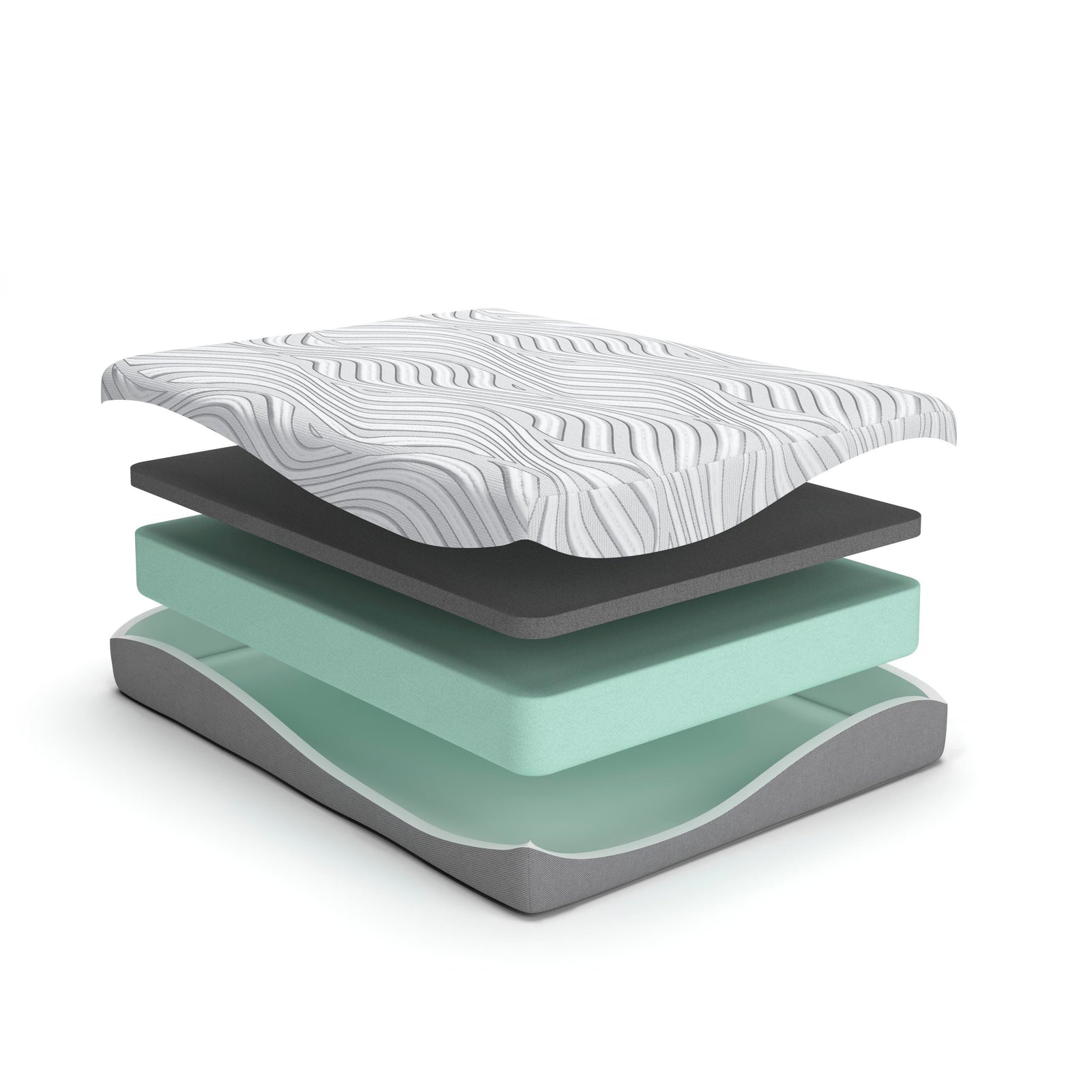8 Inch Bonnell Hybrid Twin Mattress - White (2)