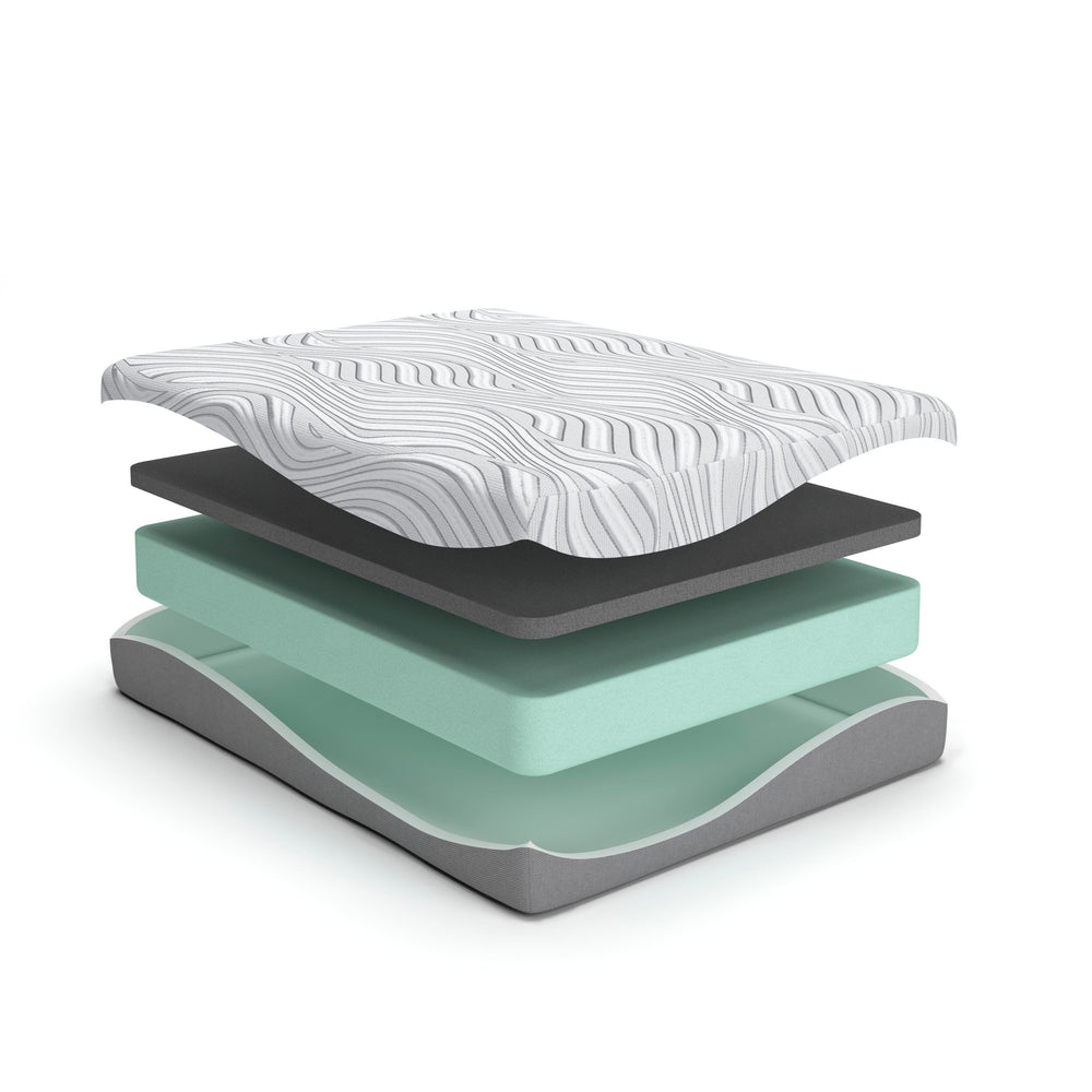 8 Inch Bonnell Hybrid Twin Mattress - White (2)