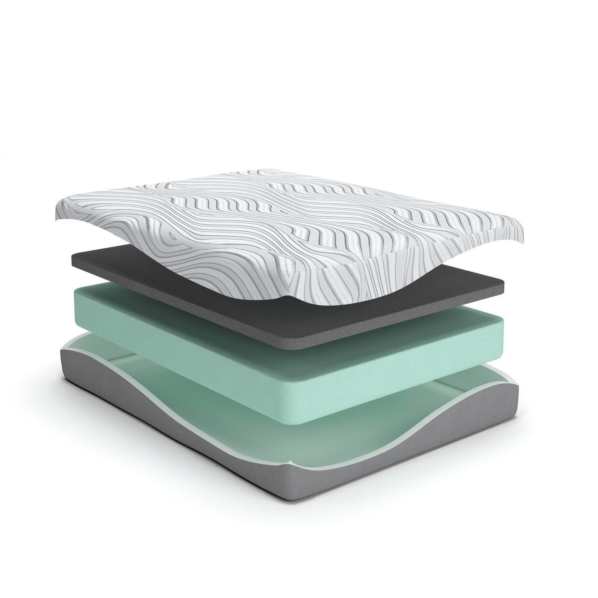 8 Inch Bonnell Hybrid Twin Mattress - White (2)