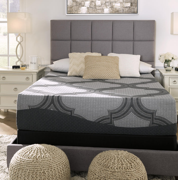 12 Inch Ashley Hybrid King Mattress - Gray (7)