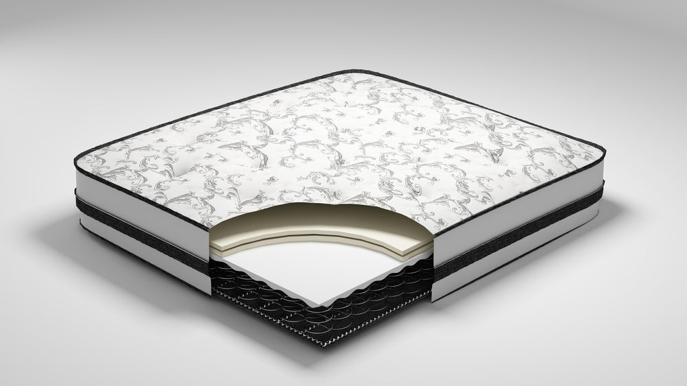 8 Inch Chime Innerspring Twin Mattress in a Box - White (8)