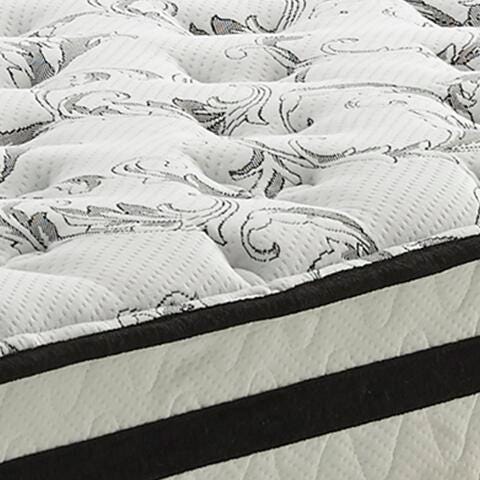 8 Inch Chime Innerspring Full Mattress in a Box - White (18)