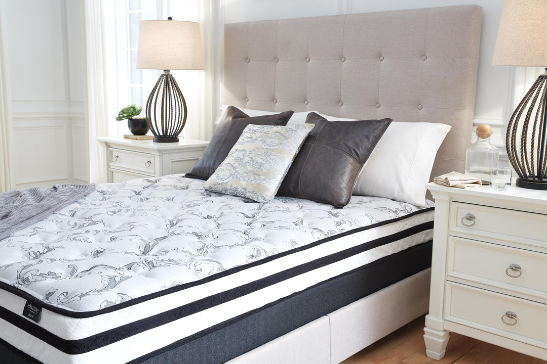 8 Inch Chime Innerspring Full Mattress in a Box - White (16)
