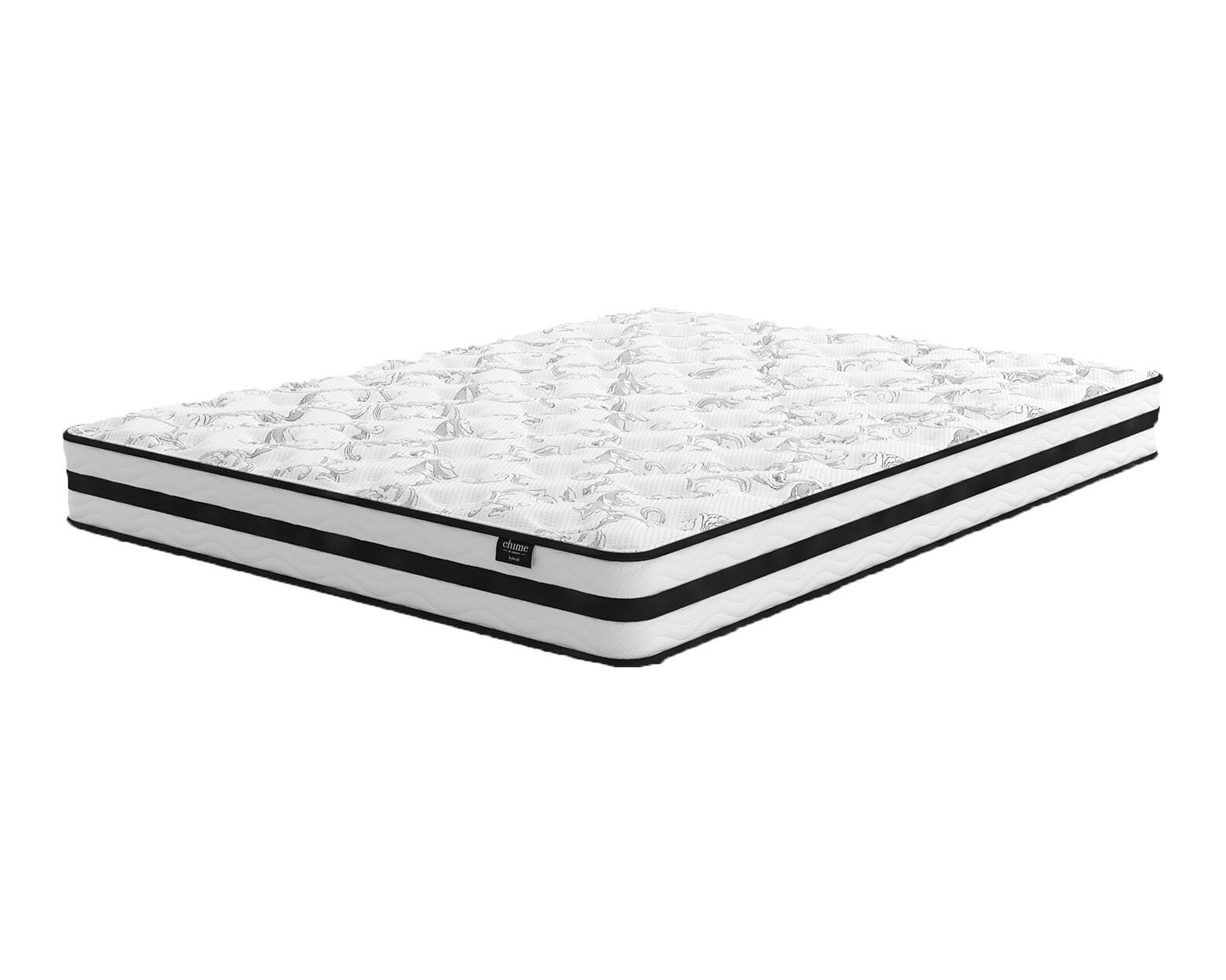 8 Inch Chime Innerspring King Mattress in a Box - White (1)
