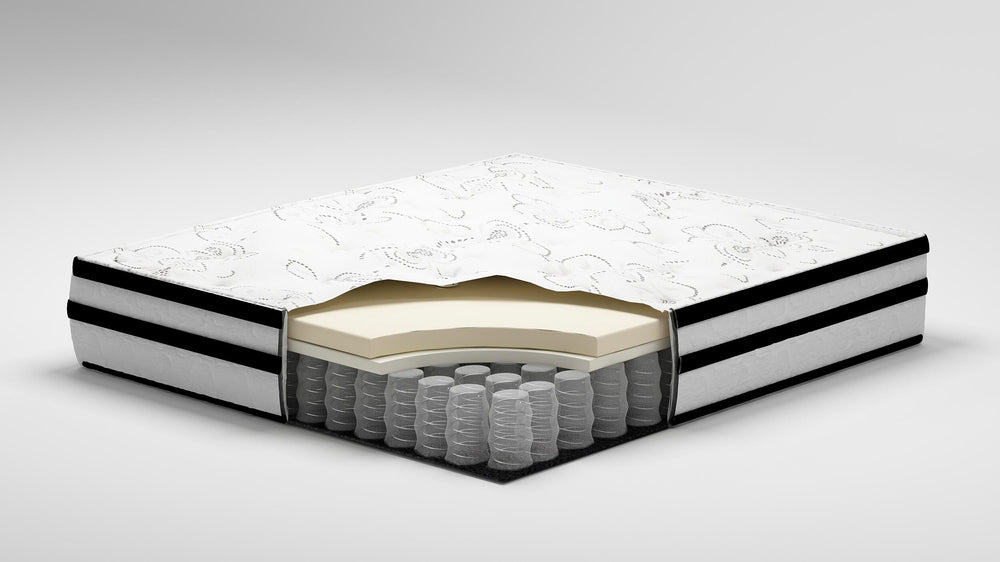 Chime 10 Inch Hybrid Full Mattress in a Box - White (5)