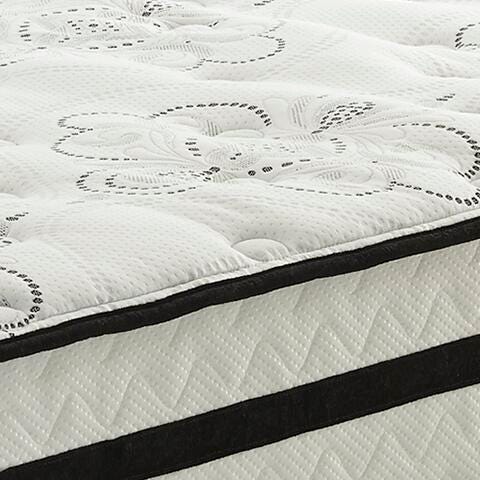 Chime 10 Inch Hybrid Queen Mattress in a Box - White (15)