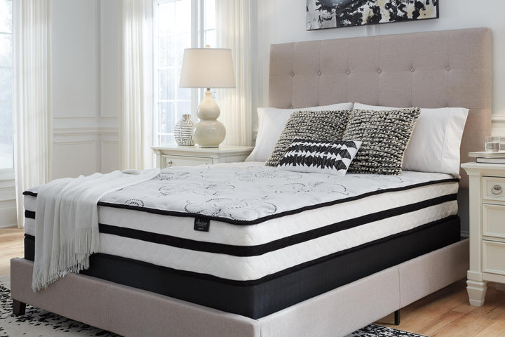 Chime 10 Inch Hybrid Full Mattress in a Box - White (9)
