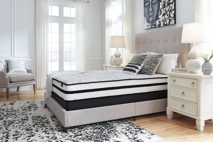 Chime 10 Inch Hybrid Full Mattress in a Box - White (10)