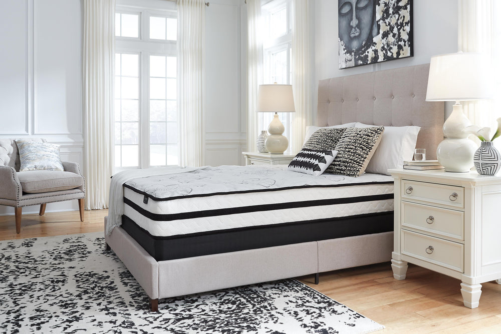 Chime 10 Inch Hybrid Full Mattress in a Box - White (10)