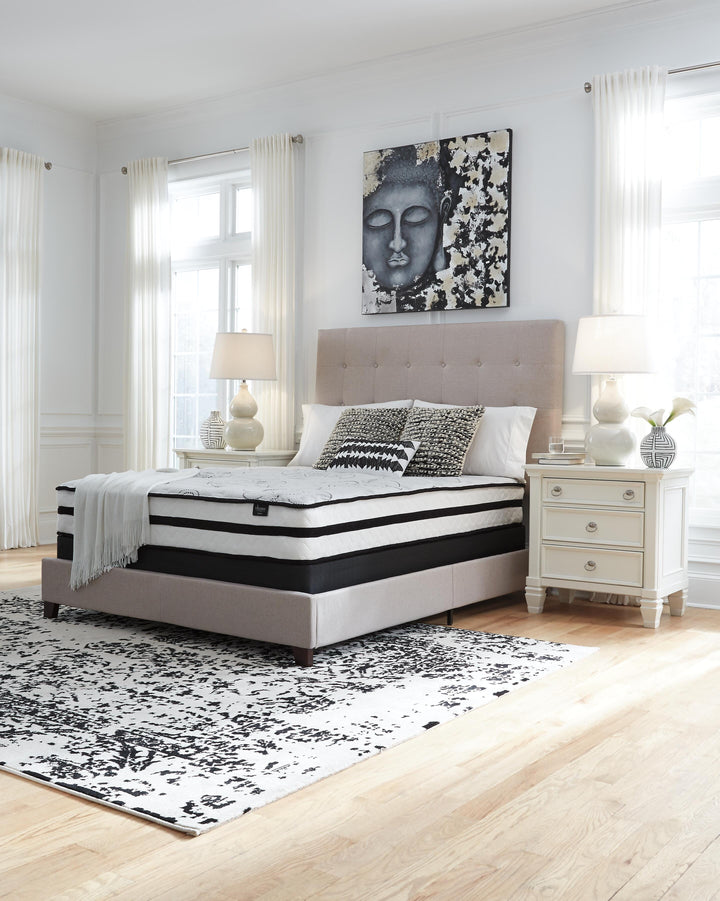 Chime 10 Inch Hybrid Full Mattress in a Box - White (12)
