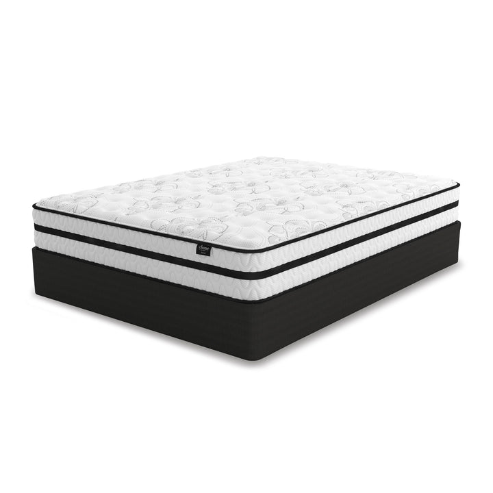 Chime 10 Inch Hybrid Full Mattress in a Box - White (8)
