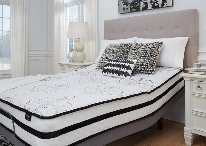 Chime 10 Inch Hybrid Full Mattress in a Box - White (14)