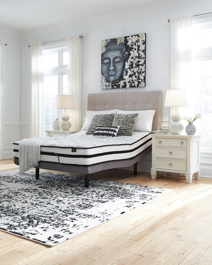 Chime 10 Inch Hybrid Full Mattress in a Box - White (7)