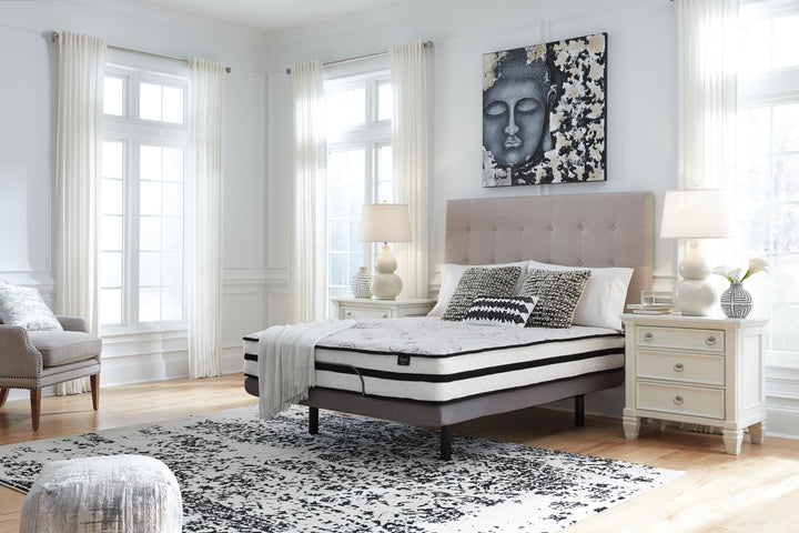Chime 10 Inch Hybrid Full Mattress in a Box - White (13)