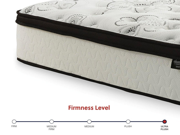 Chime 12 Inch Hybrid Queen Mattress in a Box - White (7)