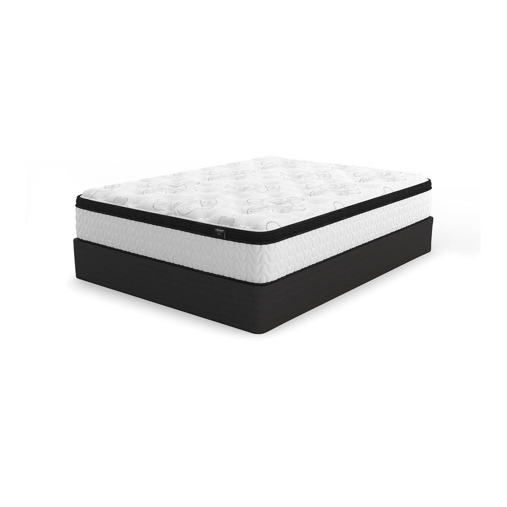 Chime 12 Inch Hybrid Full Mattress in a Box - White (2)