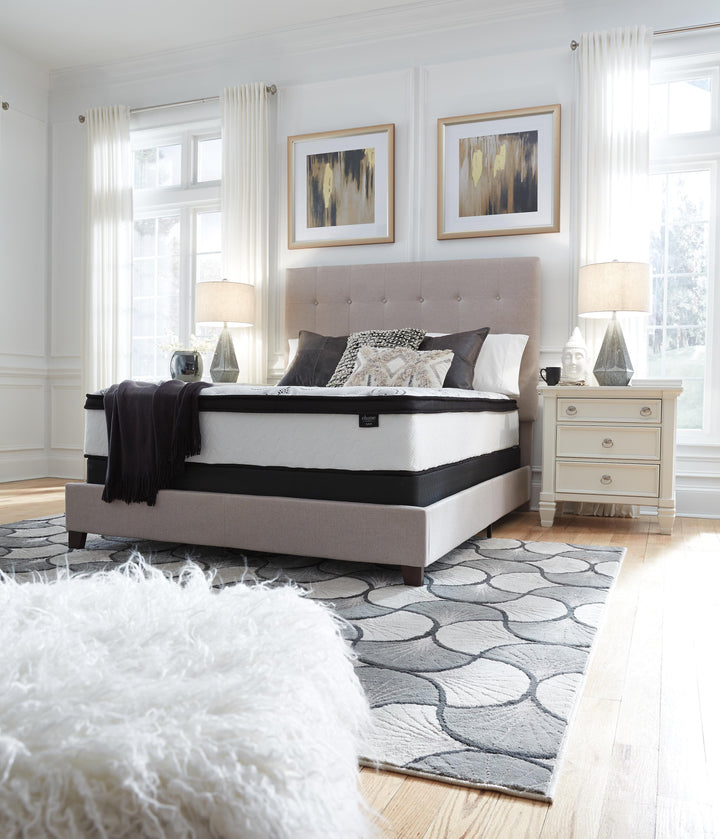 Chime 12 Inch Hybrid Queen Mattress in a Box - White (13)