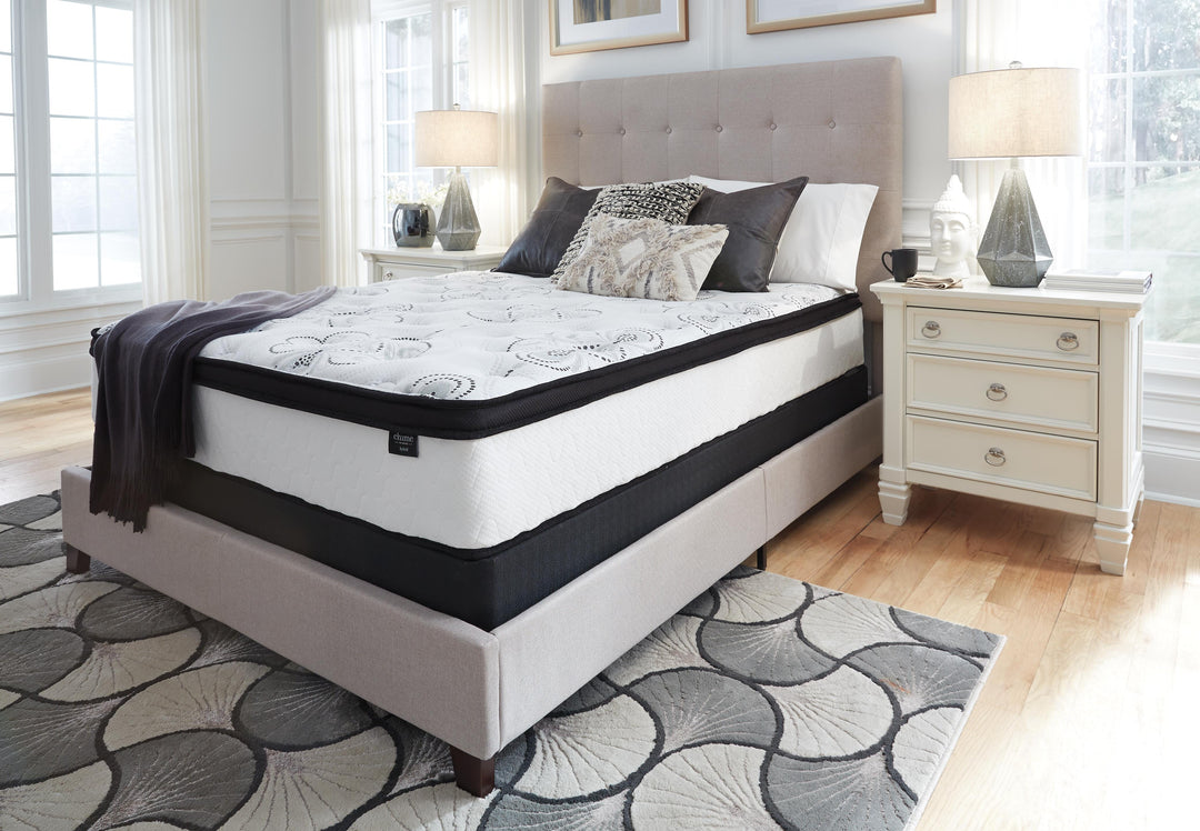 Chime 12 Inch Hybrid Queen Mattress in a Box - White (14)