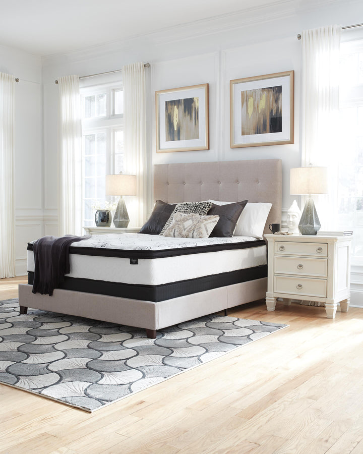 Chime 12 Inch Hybrid Full Mattress in a Box - White (14)