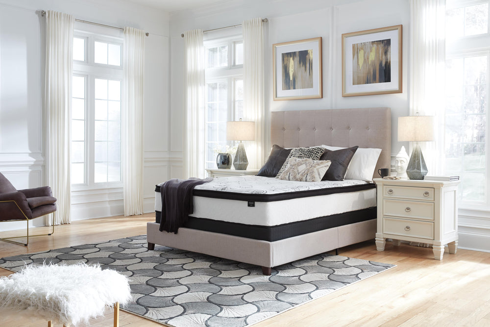 Chime 12 Inch Hybrid Full Mattress in a Box - White (11)