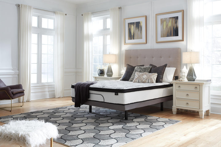 Chime 12 Inch Hybrid Full Mattress in a Box - White (7)