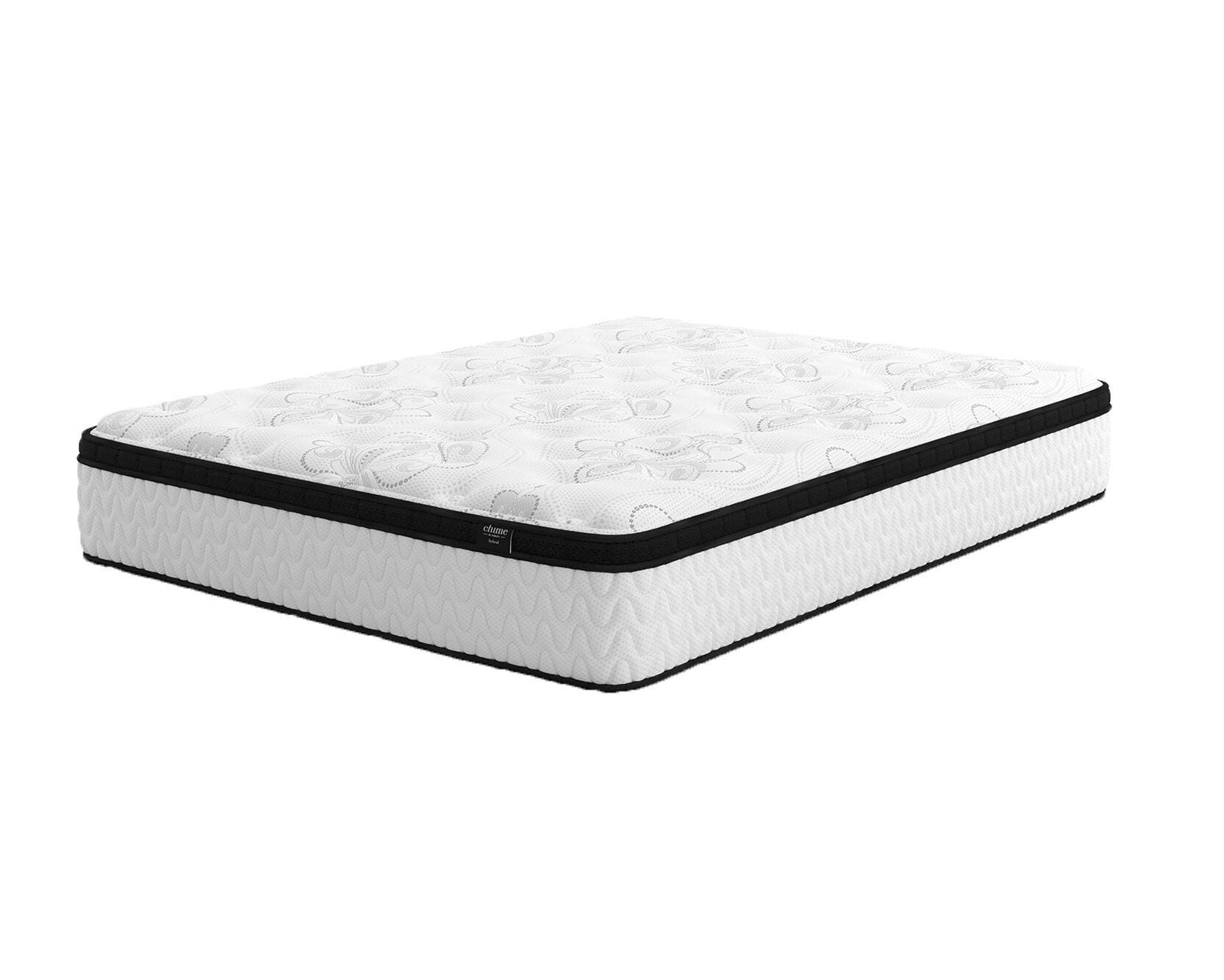 Chime 12 Inch Hybrid Full Mattress in a Box - White (1)