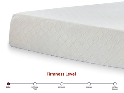 10 Inch Chime Memory Foam Full Mattress in a Box - White
