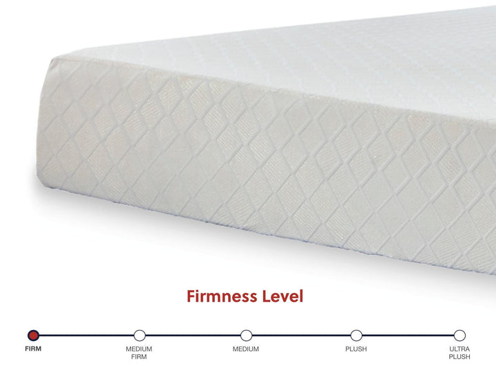 10 Inch Chime Memory Foam Queen Mattress in a Box - White (7)