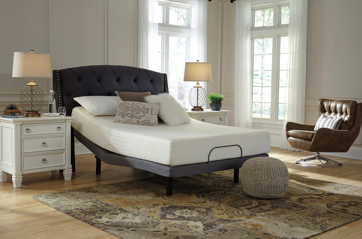 10 Inch Chime Memory Foam Twin Mattress in a Box - White (11)