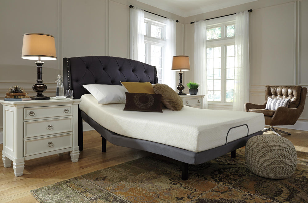 Chime 8 Inch Memory Foam Twin Mattress in a Box - White (11)