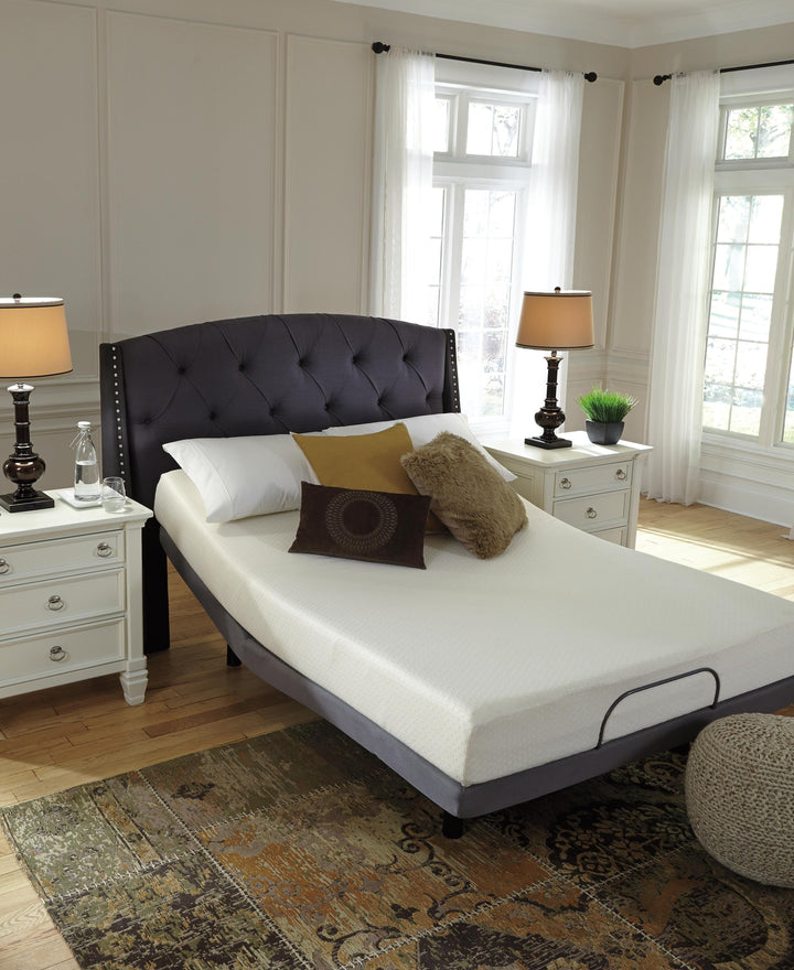 Chime 8 Inch Memory Foam Full Mattress in a Box - White (11)